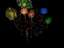 Fireworks, photo by Randall Chacon, Santo Domingo, Costa Rica, important celebrations