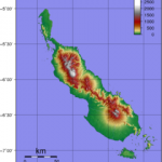 Bougainville Topography map