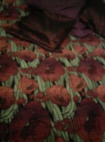 My poppies bedspread